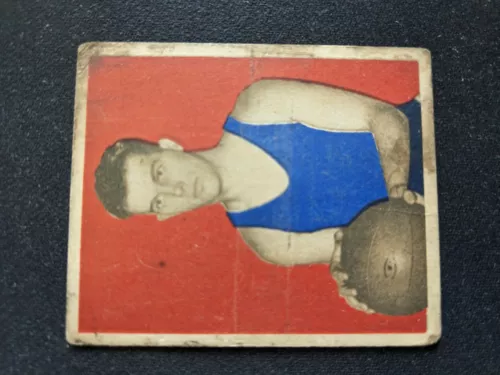 1948-49 Bowman Basketball Card # 3 Gale Bishop -  Philadelphia Warriors (VG)
