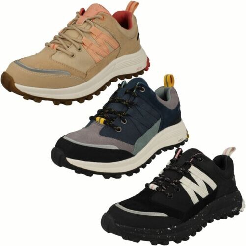 Mujer Clarks Atl Trek Sendero GTX Gore-tex Zapatillas con Cordones