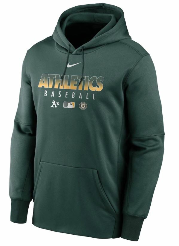 Nike Oakland Athletics フーディ M Nike Oakland A's Athletics Baseball Hooded Sweatshirt Hoodie Green