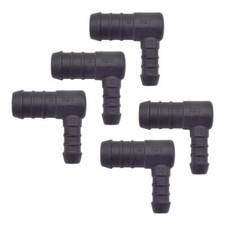 5x You.S Cable Connector Connection Piece RGV Ø 16/10 mm 90° Angle L-Form