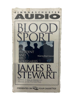 Blood Sport by James B. Stewart (1996, Audio Cassette) - Brand New Sealed