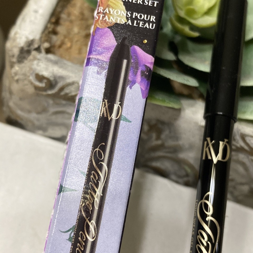 KVD Kat Von D TATTOO PENCIL LINER 10 Trooper Black Gel Eyeliner