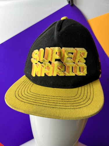 Super Mario Snap Back Hat Mario Patch 