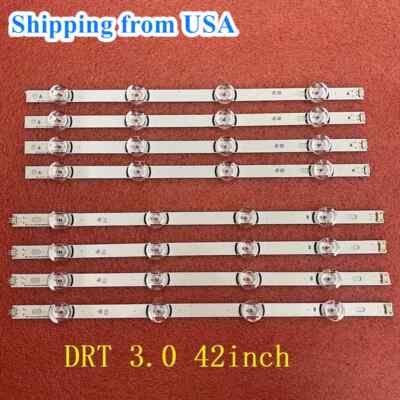 8pcs LED Strip for 42'' A/B 42LB652V 42LB620V 42LF550V 42LB5800 42LF5600 42LB6300