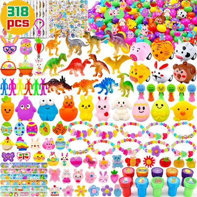 318 pcs Easter Eggs Filled Easter Egg Fillers 100 pack Easter Eggs Bulk wtih ...