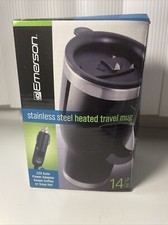 Stainless Steel Heated Travel Mug 12V EMERSON - 14 FL. OZ.
