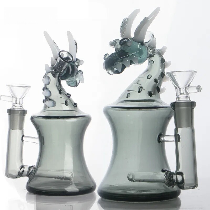 Unique Design Dragon Bong Percolator Premium Quality Water Pipe Hookah Bubbler