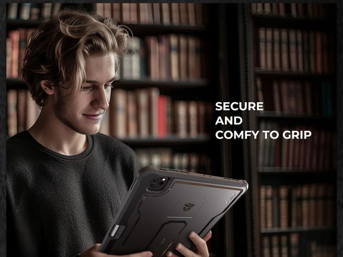 Funda Dexnor para iPad Pro 12.9'' 6ta 5ta 4ta Generación Soporte Lápiz Cubierta - Imagen 18 de 60