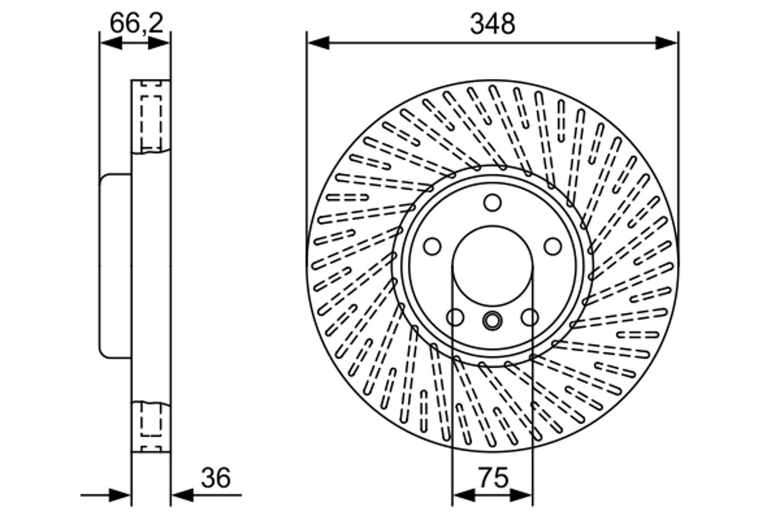 Disque de frein sans vibration pour BMW Série 5 et 6 - Solution contre le sifflement au freinage