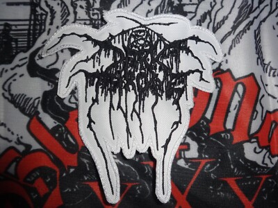 Darkthrone Patch Shape Black Metal Mayhem Sargeist *