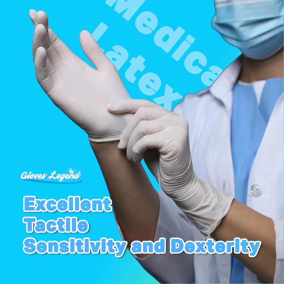 Medical Industrial Disposable Powder Free Exam Dental Tattoos Piercing Gloves - Image 4 of 4