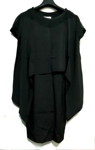 Jessica Simpson  minimalist black dress - Picture 1 of 7