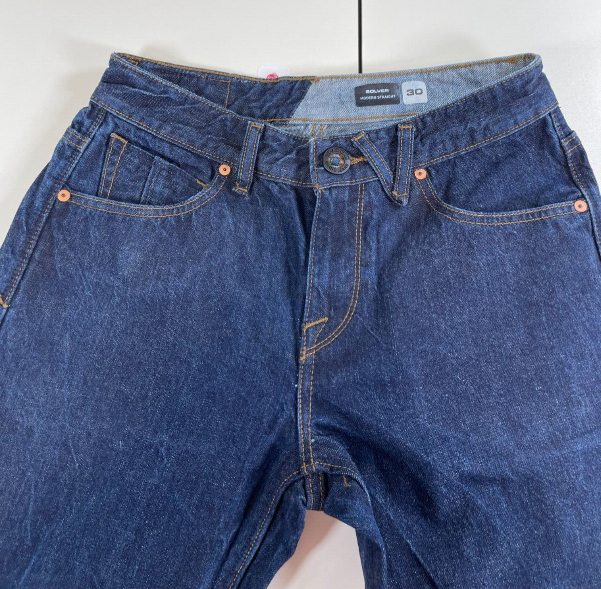 Volcom Solver Modern Straight Regular Rise Mens D… - image 3