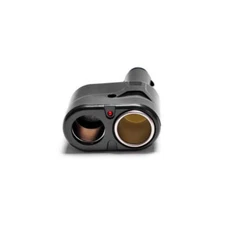 Car Branch Cigarette Lighter Auto Power Adapter Splitter Socket 2 Way Plug Black