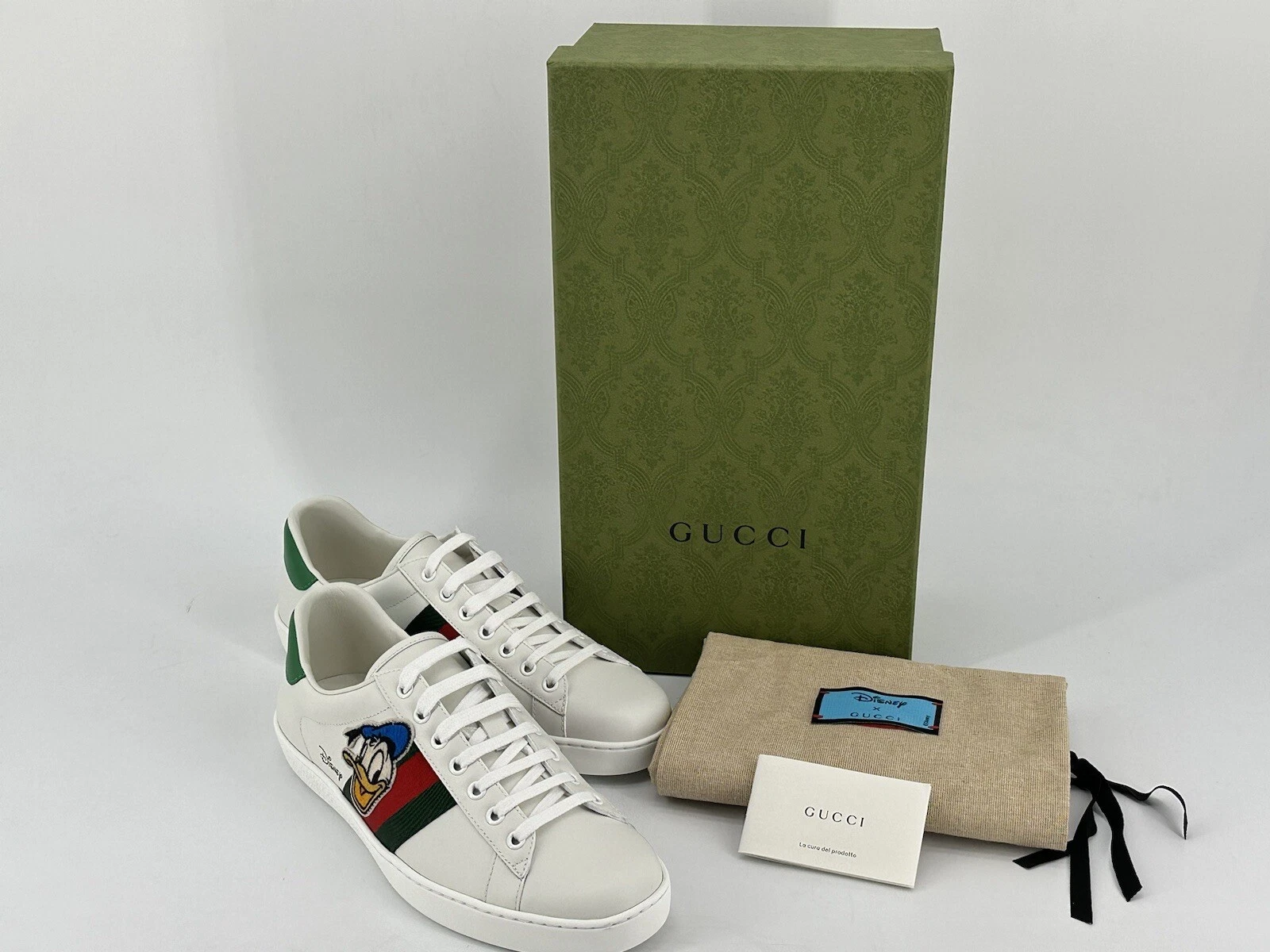 Baskets neuves originales GUCCI pour femme Disney  649401   taille UK 6,5 / EU 39,5 / US 9,5