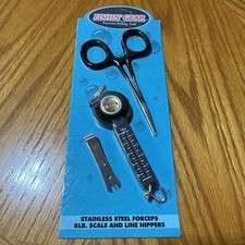 Vintage Fishin' Gear Fishing Tools Nipper Scale Stainless Steel Forceps F6VFS