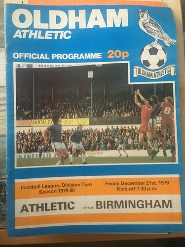 Oldham Athletic HOME programmes 1960s 1970s 1980s League & Cup - Picture 4 of 45