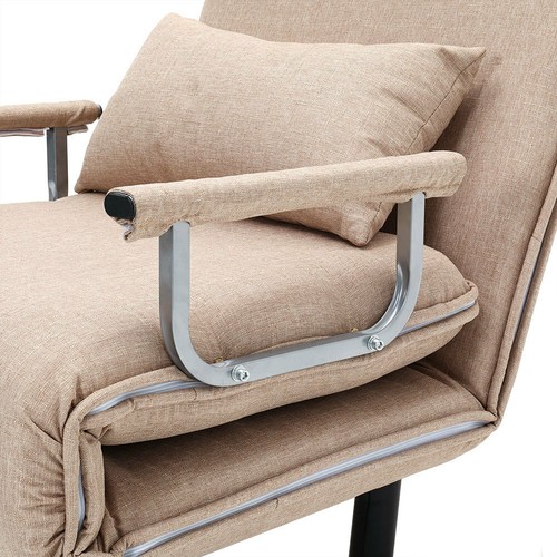 Fold Out Single Guest Z Chair Bed Recliner Futon Chair Armchair Folding Sofa Bed eBay