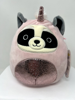 Rocky the Raccoon in Grecia Pegasus Costume Squishmallow Plush Stuffed Animal