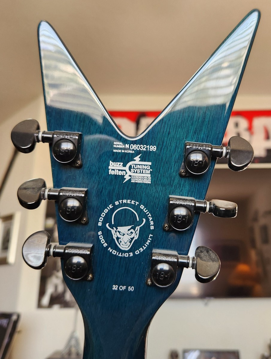 RARE! Washburn Boogiebolt Custom Boogie Street Dime Dimebag Guitar