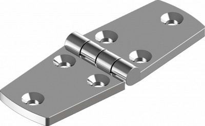 Scharnier Edelstahl A4 75 x 38  Feinguss poliert ARBO-INOX