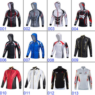 New Fishing Jersey Long Sleeve Breathable Outdoor Sporting Coat Quick Dry Tops