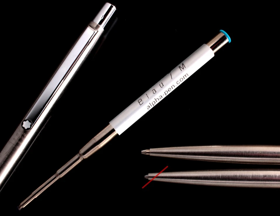 Mine für Montblanc SLIM LINE Kugelschreiber / Mine Refill Kugelschreibermine