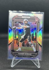 2023 Panini Prizm Football Draft Picks Tanner Morgan #113 Silver Prizm RC
