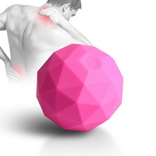 Electric Vibrating Massage Ball, 2-Speed Fitness Yoga Pilates Physical Therap...