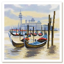Creative Сross Stitch Embroidery Kit "Marina in Venice" Nova Sloboda
