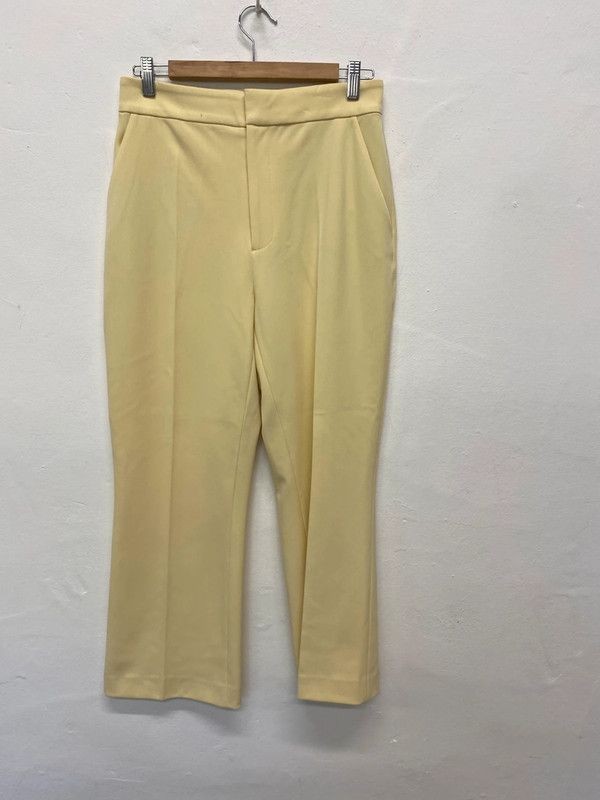 Fabulous & Other stories Pale lemon suit work or play Uk12/16 1980’s vibes LG005 View 3