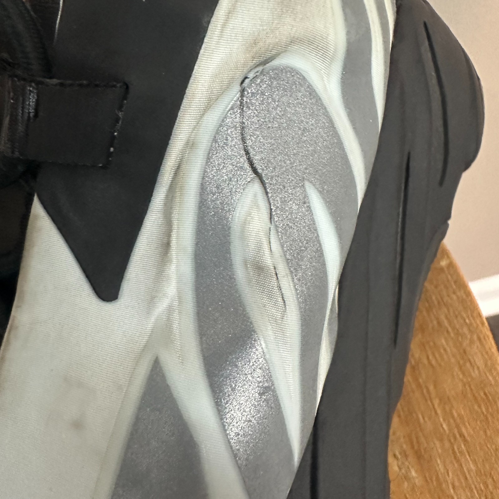 Adidas Yeezy Boost 700 MNVN GZ0711 Men 12 Casual Shoes Silver Nylon Sneaker Read thumbnail 17