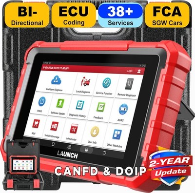 2025 LAUNCH X431 Pro Elite V+ Bidirectional Car Diagnostic Scanner Coding Tool