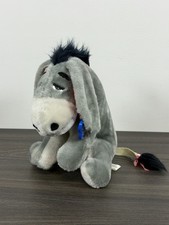 Disneyland Eeyore Plush, Gray White, Winnie the Pooh Friends - Read