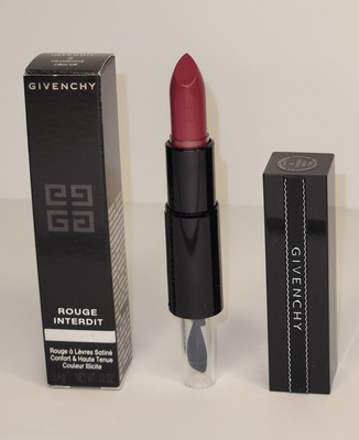 Givenchy Rouge interdit 8 FRAMBOISE OBSCUR satin lipstick new in box
