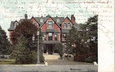 Postcard NC: Governor's Mansion, Raleigh, North Carolina, UDB Posted 1908