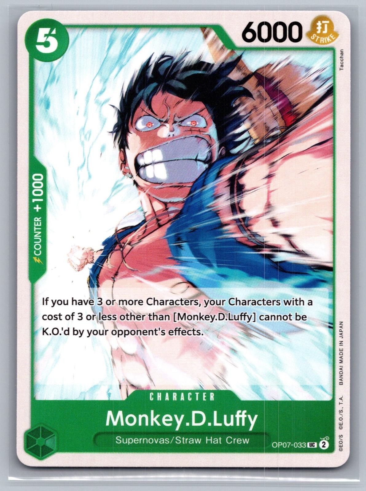 Monkey.D.Luffy OP07-033 NM