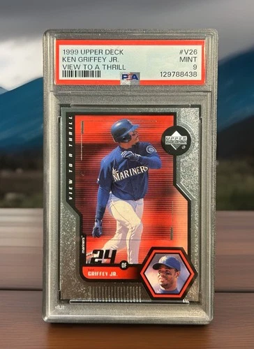 1999 Upper Deck View To A Thrill Ken Griffey Jr V26 PSA 9 Mariners HOF