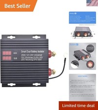250a Dual Battery Isolator Smart Relay 12v24v Universal For Car Truck Atv Boat