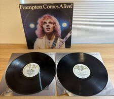 PETER FRAMPTON. " FRAMTON COMES ALIVE " DOUBL LP. UK 1976 G/F , A&M LABEL. ORIG.