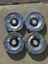 4 80-85 Chevy Caprice Impala 15 Metal Hubcaps Wheel Covers