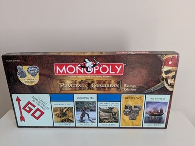 Monopoly Disneys Fluch der Karibik Trilogie Edition - 100% vollständig 