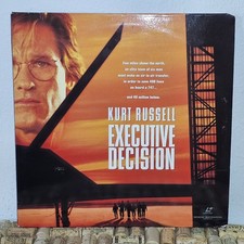 Executive Decision Laserdisc Kurt Russell Wide Screen Edition