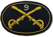 CIVIL WAR US UNION 9TH CAVALRY HAT CAP KEPI INSIGNIA-LARGE