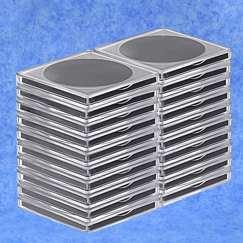 COIN CAPSULES 20 Pieces 8 Sizes-17.5/19.5/21.2/24.3/26.5/30.6/38/40mm NICE!