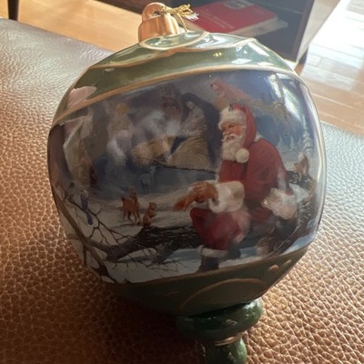 National Wild Turkey Federation Santa Bird Christmas Ornament~RJ Mcdonald Signed