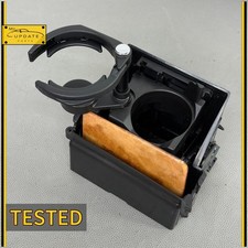 1996-2003 Mercedes E300 E320 E430 W210 Front Wood Trim Foldable Cup Holder Oem 1996-2003 Mercedes E300 E320 E430 W210 Front Wood Trim Foldable Cup Holder Oem