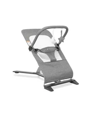 Baby Delight Alpine Deluxe Portable Bouncer Infant 0 – 6 months Charcoal Tweed