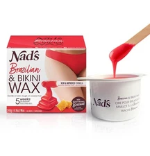 Nads Brazilian & Bikini Wax 4.9 oz (Pack Of 6 Jars)