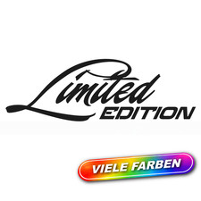 2x Limited Edition Aufkleber Sticker 15x5cm Auto, Schriftzug, Tuning, Deko